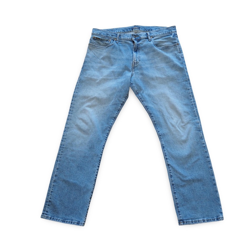 Polo Ralph Lauren Hampton Jeans Mens 36x32 Relaxed Straight Blue Denim